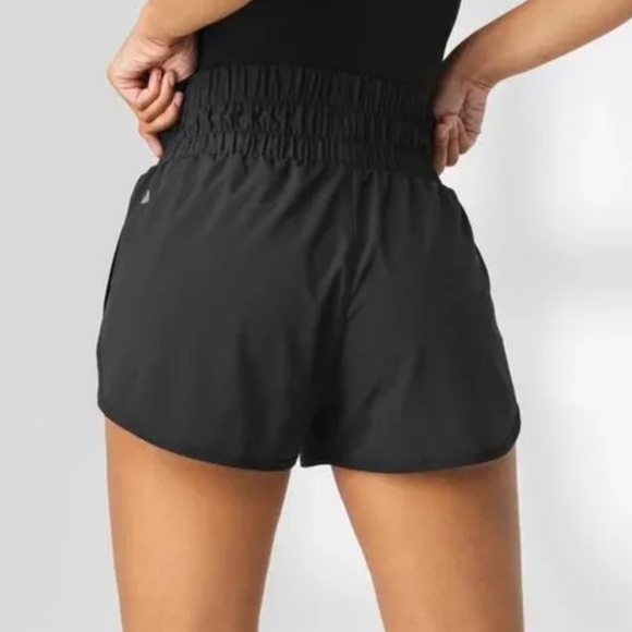 NEW Vitality Vista Short Black High Waisted Lined Athletic Running - Picture 3 of 3